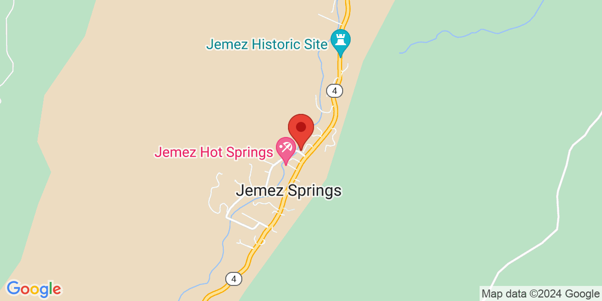 Map of Jemez Springs Public Library